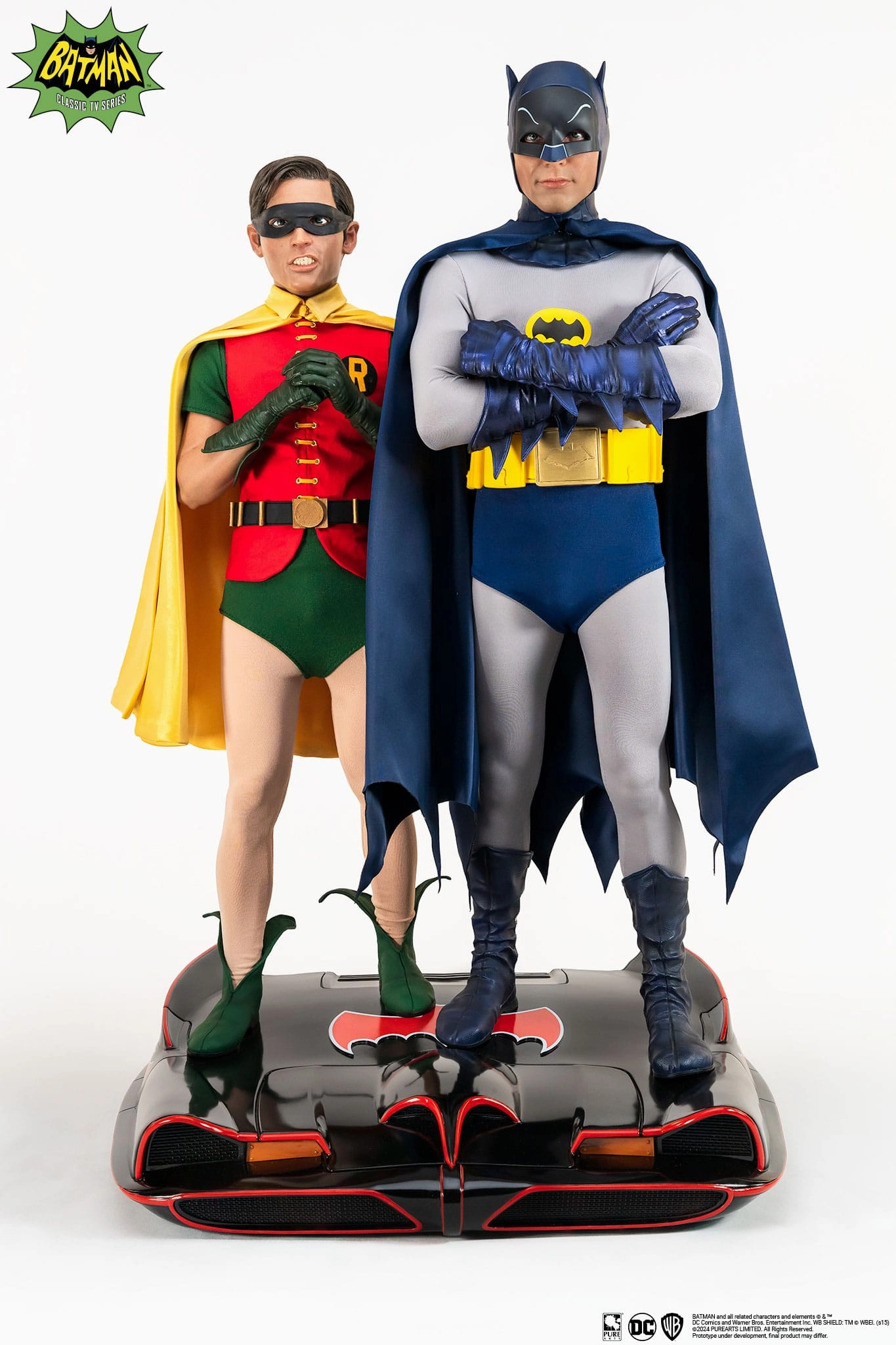 Robot Creation Limited Creation PUREARTS Batman & Robin 1966 - DC Comics - 1/4 Scale Collectible Statue
