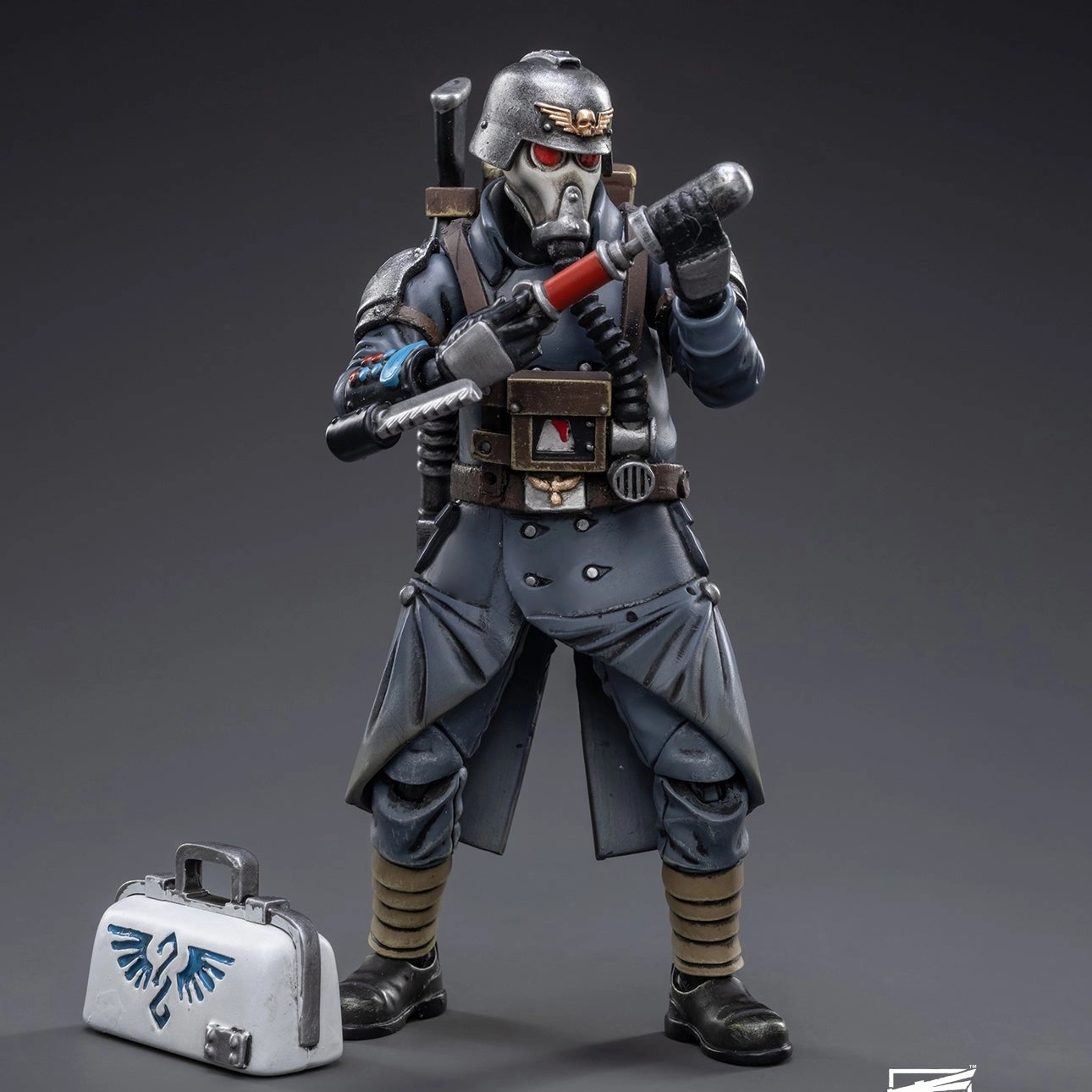 WARHAMMER 40K Death Korps of Krieg Veteran Squad Guardsman Medic Designer Collectible Immersive experience