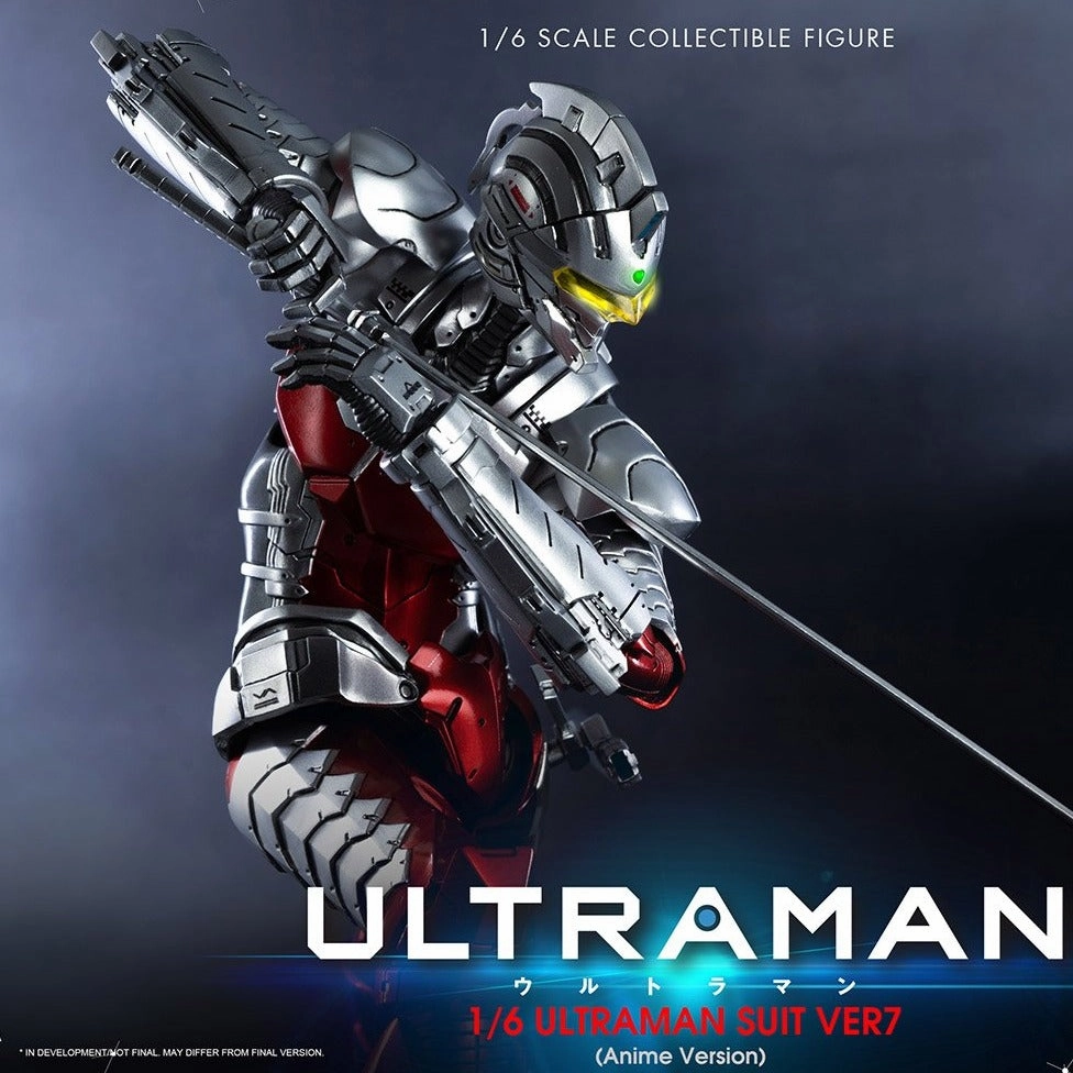 PVC Merchandise Animation Cel THREEZERO ULTRAMAN SUIT VER7 (ANIME VERSION) 1:6 SCALE FIGURE