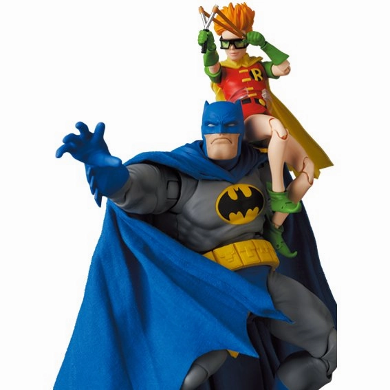 Mid Century MAFEX BATMAN BLUE Ver. & ROBIN (The Dark Knight Returns)