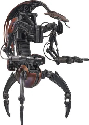 Vinyl Hobby Assembly Required Hot Toys Droideka - Star Wars: Episode I - MMS755 - 1/6 Scale Collectible Figure