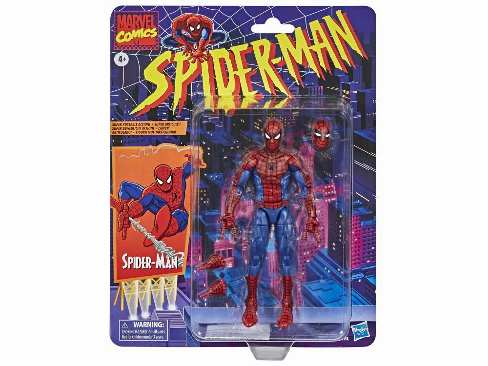 Limited Hobby Desktop Decor Marvel Legends Retro Collection Spider-Man Wave Set of 6 Figures