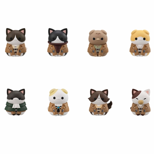 PVC Hobby MEGA CAT PROJECT Attack on Nyanko Survey Corps Assembly Reissue (Each)