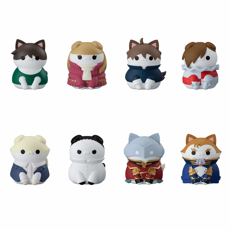 Mega Cat Project Gundam Wing Nyandam Wing Kitty-ization Project (Set of 8) Vinyl Item