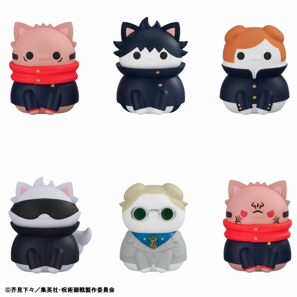 Mega Cat Project Jujutsukaisen Jujutsu Cats Shibuya Incident Ver. (Set of 8) High Quality