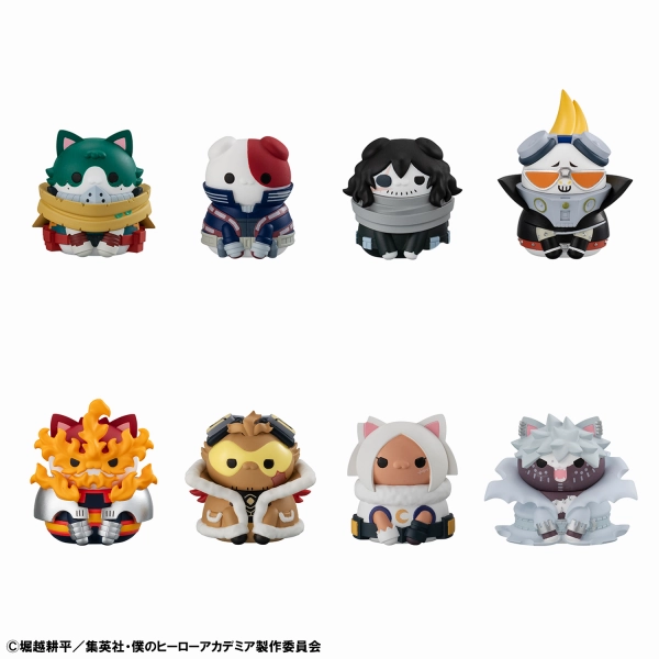 Gift wrapping Gaming Art Mega Cat Project My Hero Academia Heroaca Cats No.01 (Set of 8)
