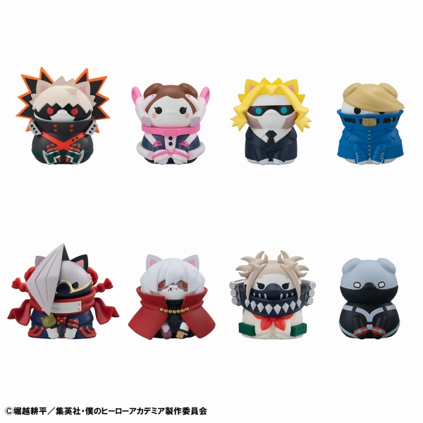 Historical Figure Mega Cat Project My Hero Academia Heroaca Cats No.02 (Set of 8)