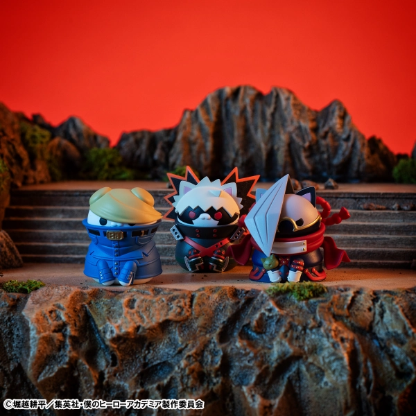 Mega Cat Project My Hero Academia Heroaca Cats No.02 (Set of 8) Premium Toy Cat Figurine