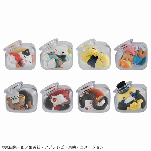 Robot Piece Mega Cat Project One Piece Good Night Nyan Piece Nyan! Edition (Set of 8)