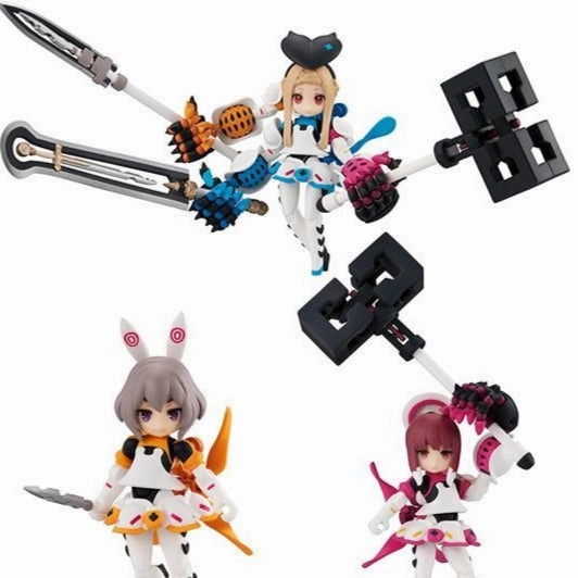 Movie Product MEGAHOUSE DESKTOP ARMY K-303s Alissa Series (Set of 3 Characters)