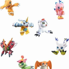 Robot Article MEGAHOUSE DIGIMON ADVENTURE DIGICOLLE MIX SET??with gift??