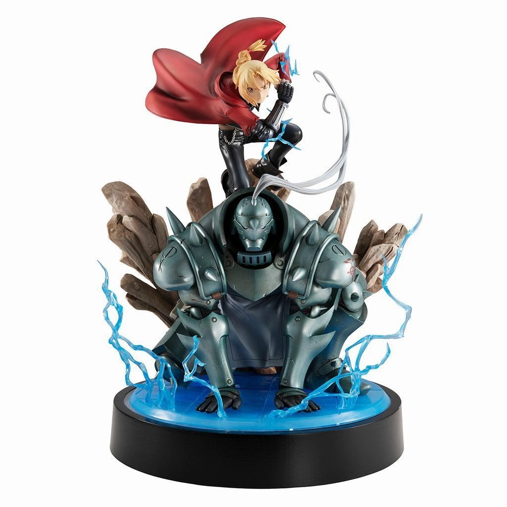 MEGAHOUSE G.E.M. Alchemist Edward & Alphonse Elric Vinyl Collectible