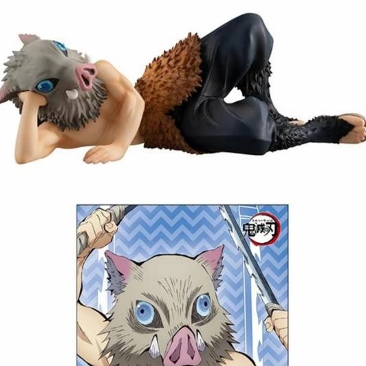 MEGAHOUSE G.E.M PALM SIZE DEMON SLAYER: Kimetsu no yaiba INOSUKE (with premium gift) Pop Vinyl