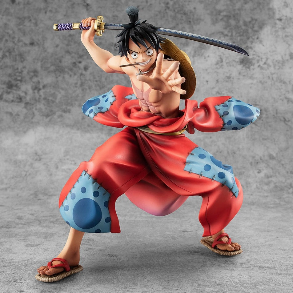 MEGAHOUSE ONE PIECE P.O.P. ??Warriors Alliance?? LUFFY TARO (Reissue) Chibi Collectible Movie Creation