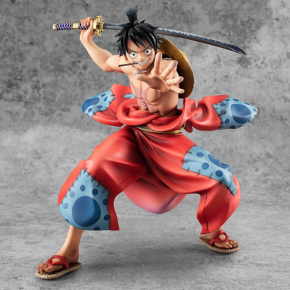MEGAHOUSE ONE PIECE P.O.P. ??Warriors Alliance?? LUFFY TARO (Reissue) Limited Showcase