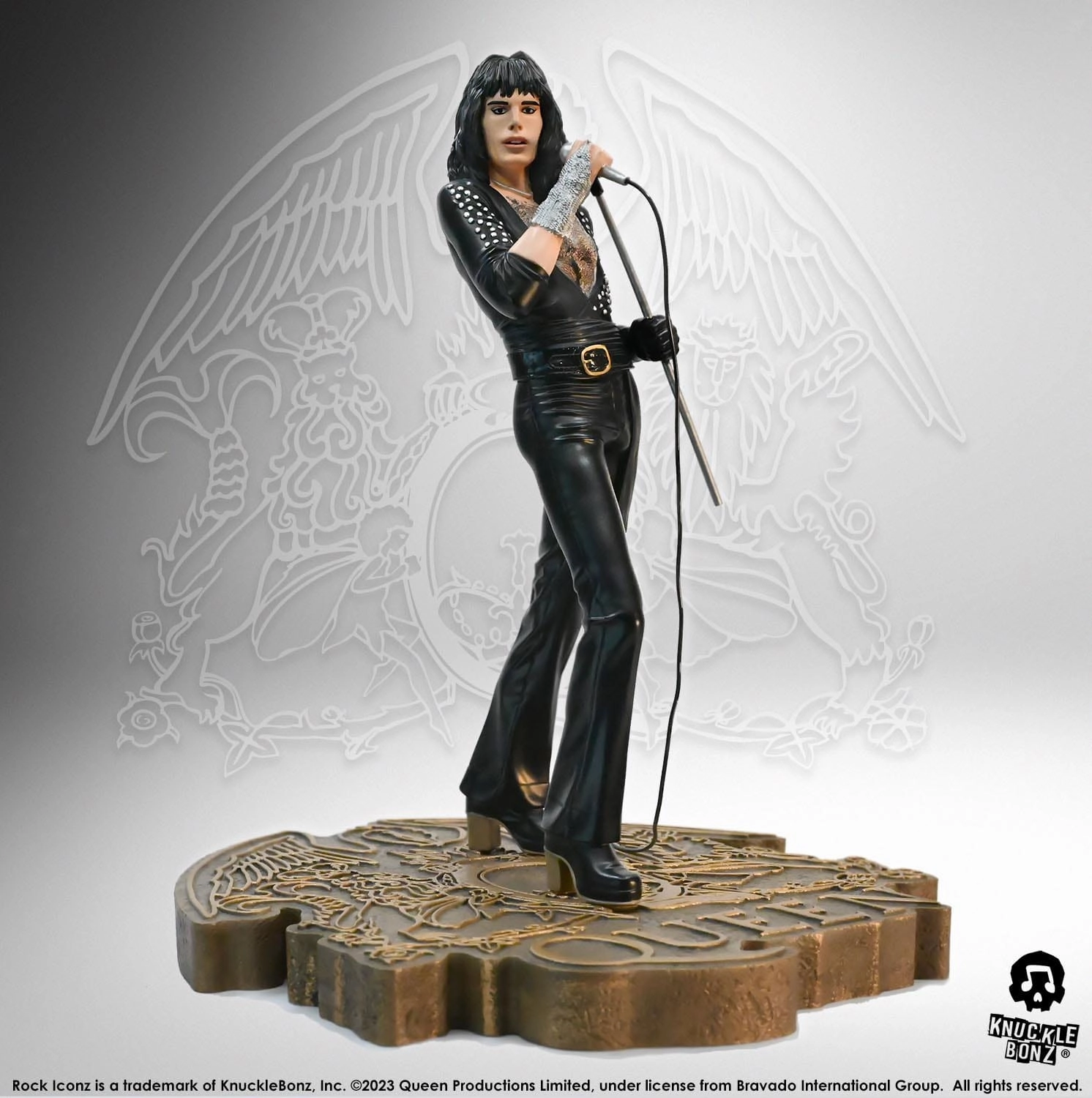Knucklebonz Queen Rock Iconz Freddie Mercury II (Sheer Heart Attack Era) Statue Vinyl Figure