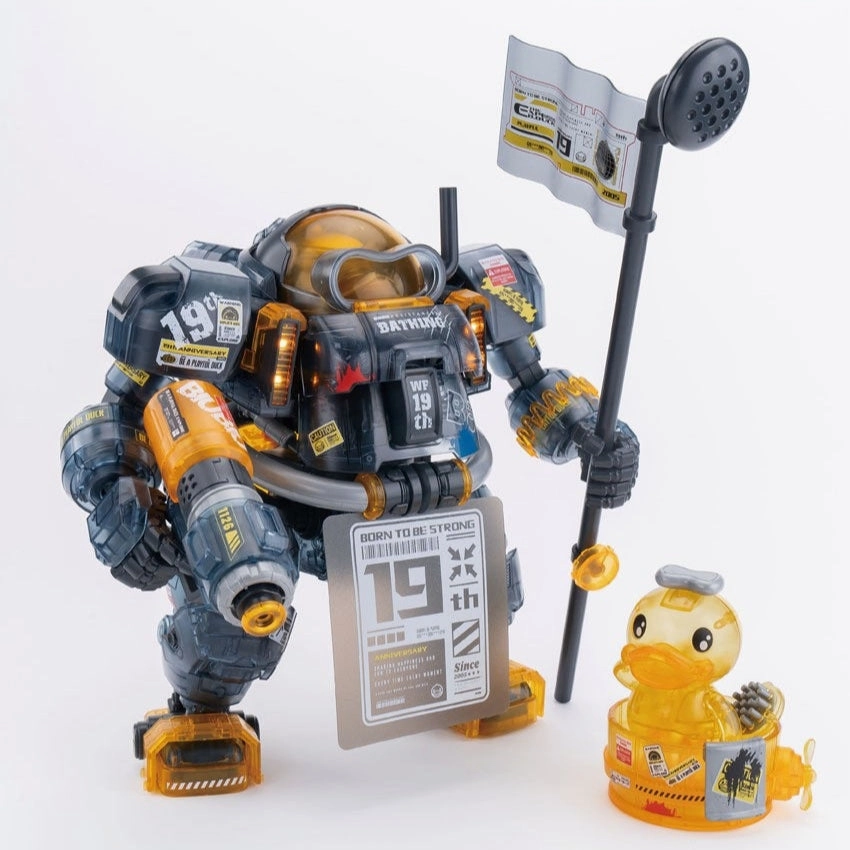 Eastern Model SHENGGE SOSKILL x ULTRA EGG SpaDuck 19th Anniversary Black Samurai Limited Edition Plastic Model Kit "Newest Mecha" Sentimental Value