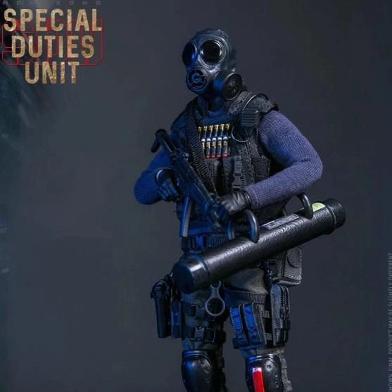 Superhero Collection Metaverse Asset DAMTOYS PES008 Hong Kong SDU Sam Sir 1/12 Action Figure