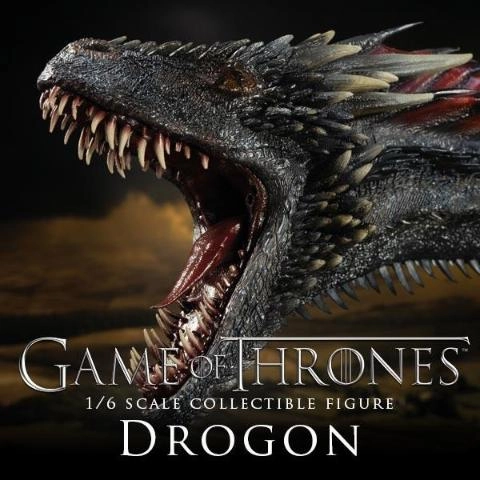 Threezero Game of Thrones Drogon 1/6 Scale Collectible Figure Collectible Product Vintage Collectible