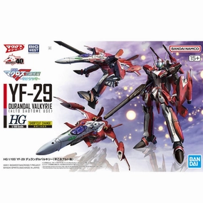 Bandai Hobby HG 1/100 Macross YF-29 Durandal Valkyrie (Alto Saotome Use) (5065420) Licensed Product