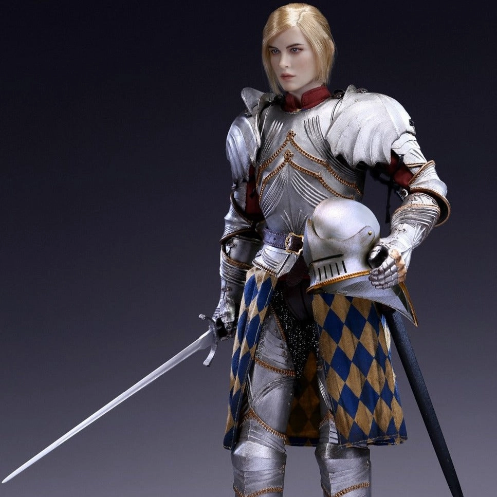 DIY Model Sculpture Art POP Toys [POP-ALS016] Gothic Knight Silver Armor Version 1/6