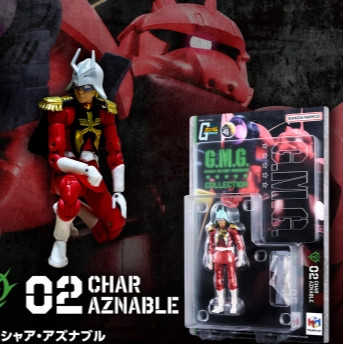 Toy Collection Oceanic Art G.M.G. COLLECTION 02 Principality of Zeon Char Aznable 1/18 Action Figure