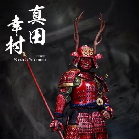 Coomodel SE006 Sanada Yukimura (Standard Version) 1/6 Scale Action Figure Convention Exclusive Silver Coated