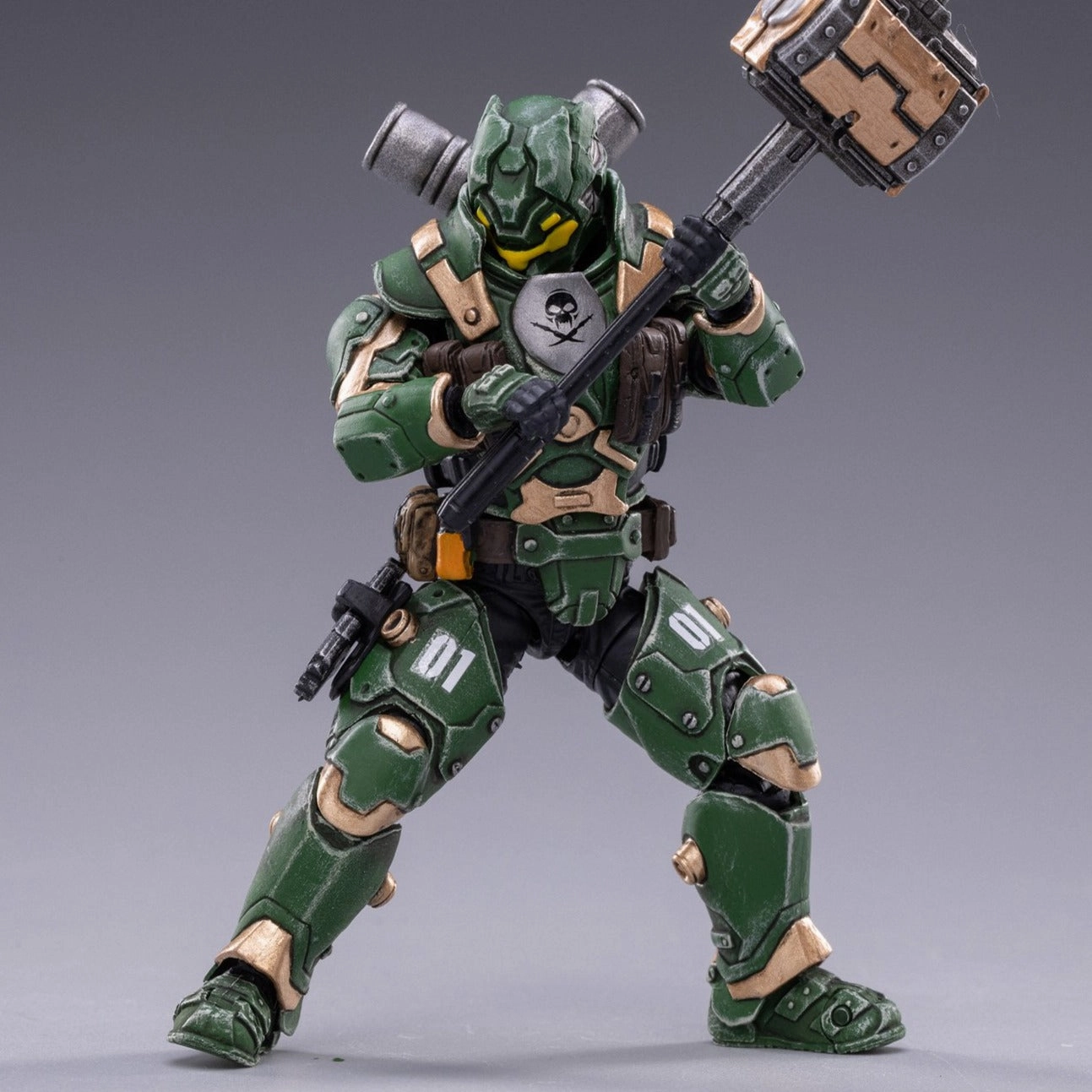 Collectible Collection JOY TOY 01ST LEGION STEEL (STEEL GHOST) 1/18 FIGURE