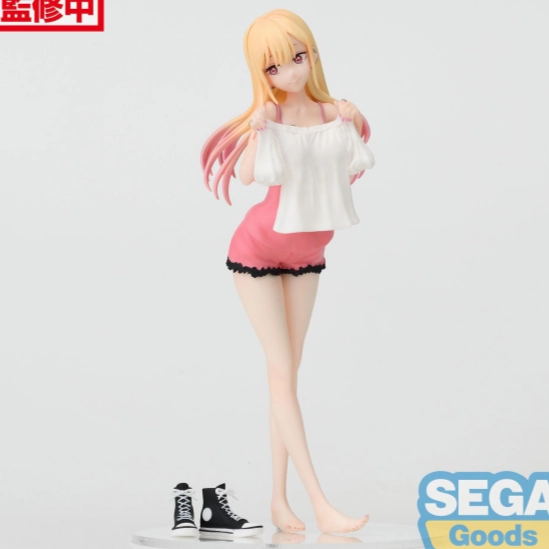 SEGA Luminasta My Dress-Up Darling Marin Kitagawa Trying On Balcony Decoration Crypto Art