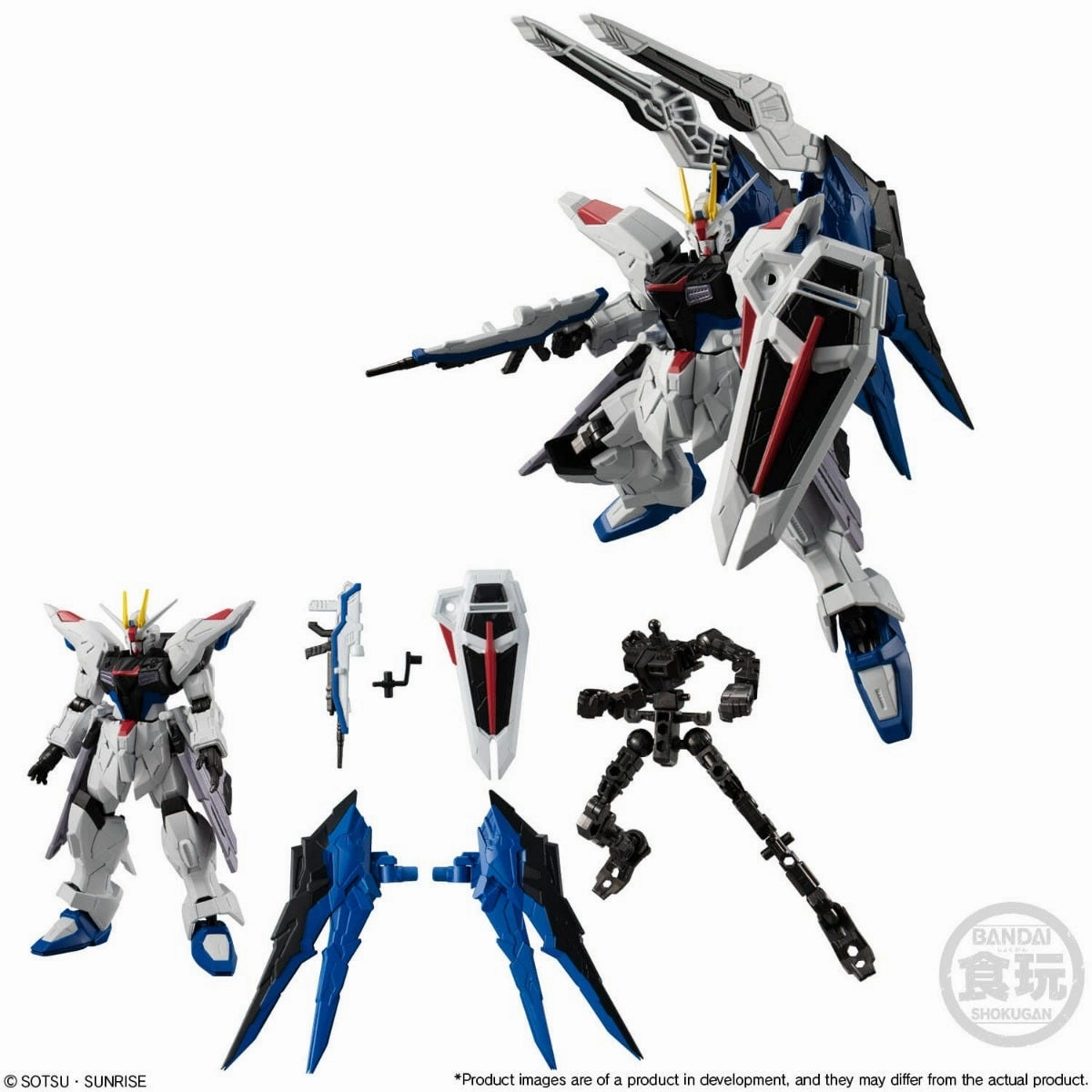 Miniature Sculpture Mobile Suit Gundam G Frame FA 01 Freedom Gundam
