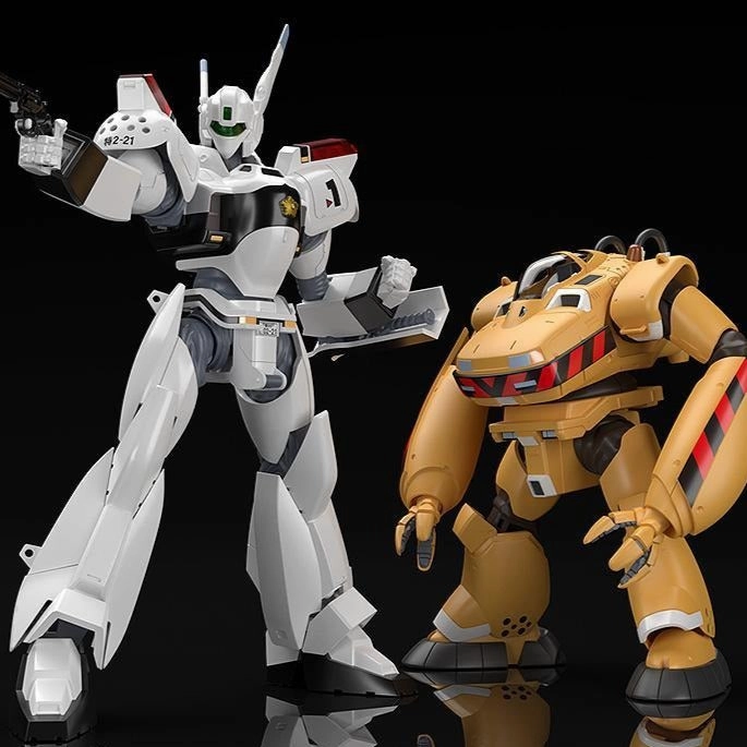 Vinyl Decor MODEROID Mobile Police Patlabor AV-98 Ingram & Bulldog Set