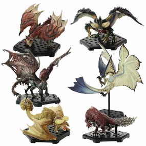 Designer Object Global Shipping Monster Hunter Capcom Figure Builder Standard Model Plus The Best Vol. 9, 10 & 11 Box of 6 Figures
