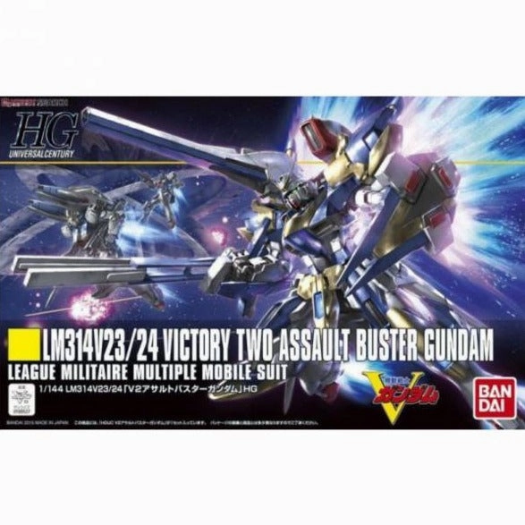 Collectible Merchandise [Backorder] Bandai Hobby HGUC 1/144 #189 V2 Assault Buster Gundam "Victory Gundam" (5057751)
