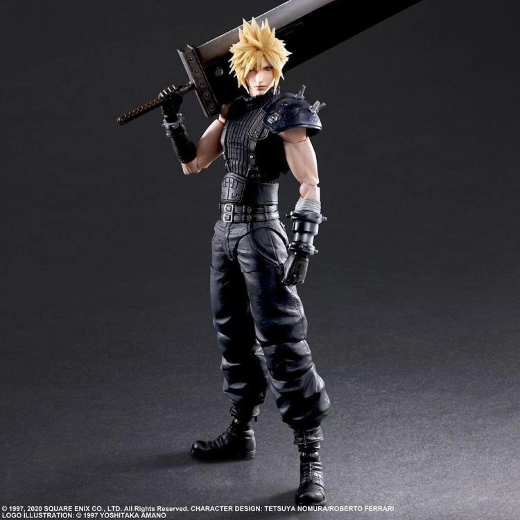 Modern Art Play Arts Kai Final Fantasy VII Remake Cloud Strife (Version 2)