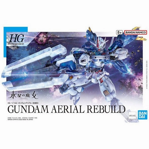 Character Model Bandai Hobby HG 1/144 #19 Gundam Aerial Rebuild 'The Witch from Mercury' (5065096)