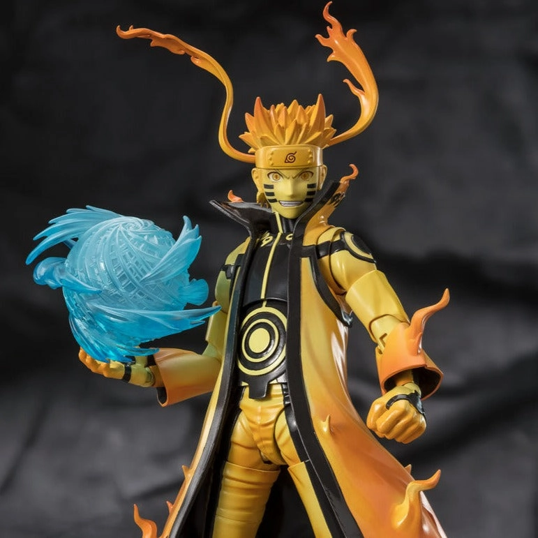 NARUTO UZUMAKI [Kurama Link Mode] -Courageous Strength That Binds- S.H.Figuarts Mythology Art