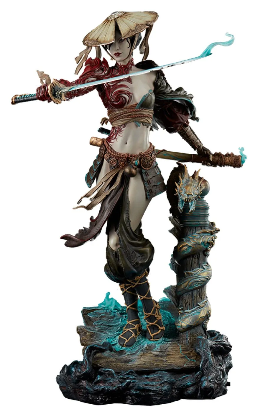 Art Piece Sideshow Collectibles Court of the Dead Slaier: The Undying Blade Premium Format Figure Statue