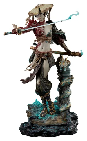 Art Piece Sideshow Collectibles Court of the Dead Slaier: The Undying Blade Premium Format Figure Statue