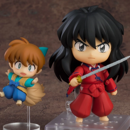 Nendoroid No.2531 Inuyasha: New Moon Ver. & Shippo Cowboy Sculpture