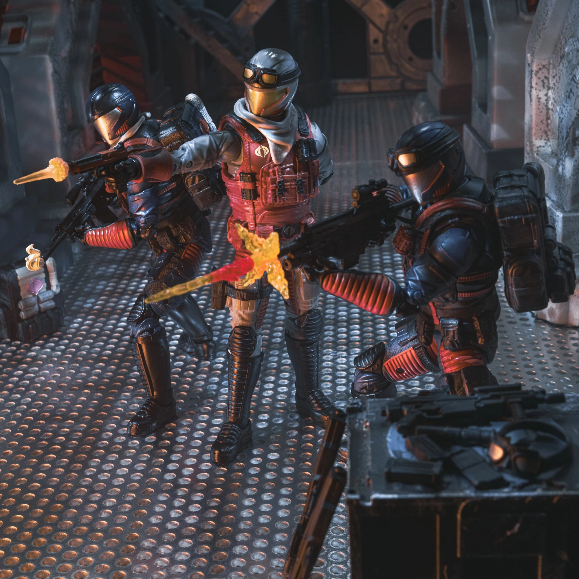 GI JOE CLASSIFIED SERIES 6IN COBRA VIPER & OFFICER 3 PACK Dinosaur Model Designer Decor