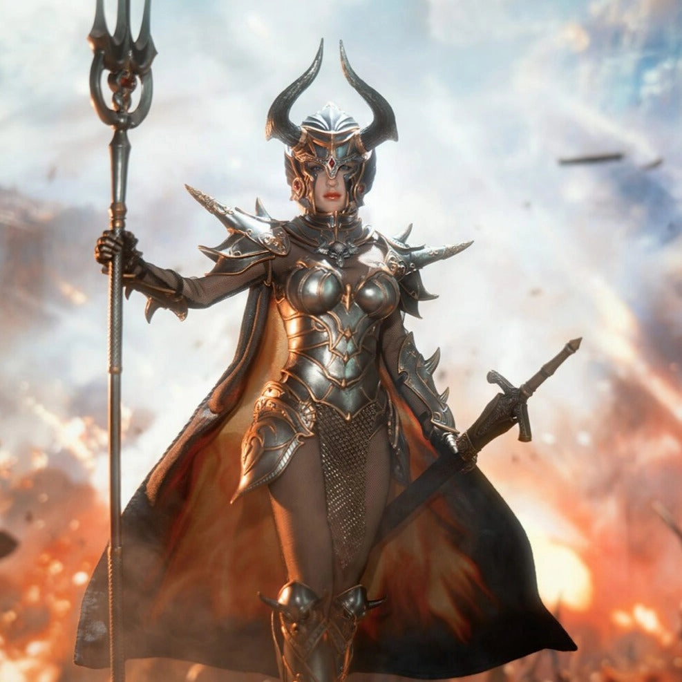 Game Merchandise Glass Art TBLeague [PL-2020-173B] Knight of Fire Silver 1/6