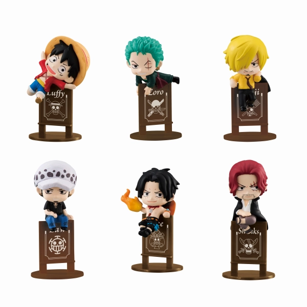 Office Desk Toy Ochatomo series ONE PIECE Pirates Party (Each)