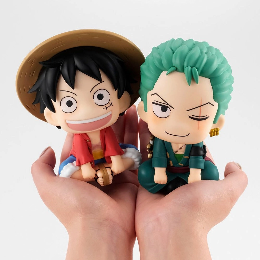 ONE PIECE MEGAHOUSE LOOK UP Luffy & Zoro SET ??with gift?? Classical Statue