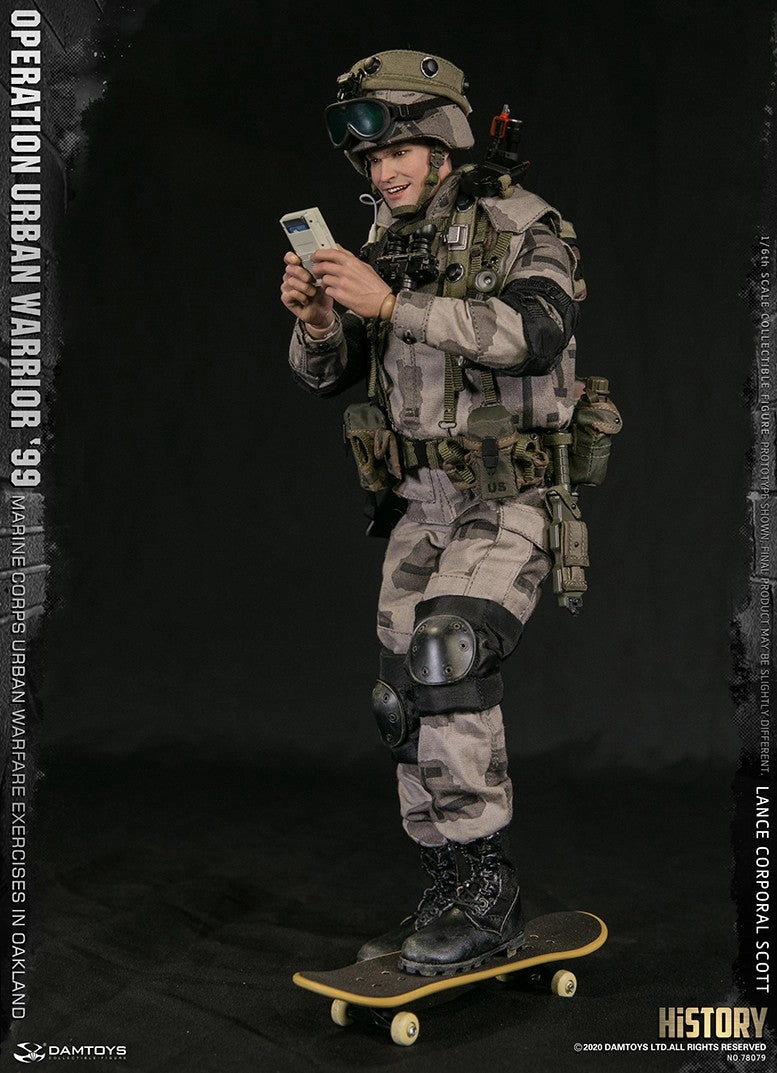 Operation Urban Warrior 99 Marine Corps urban warfare exercises in Oakland Lance corporal Scott 1/6 Sentimental Value Miniature Figure