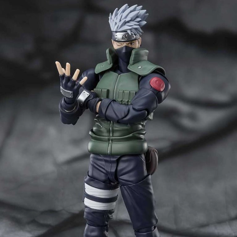 Designer Unit Kakashi Hatake -The famed Sharingan Hero- "Naruto Shippuden" S.H.Figuarts