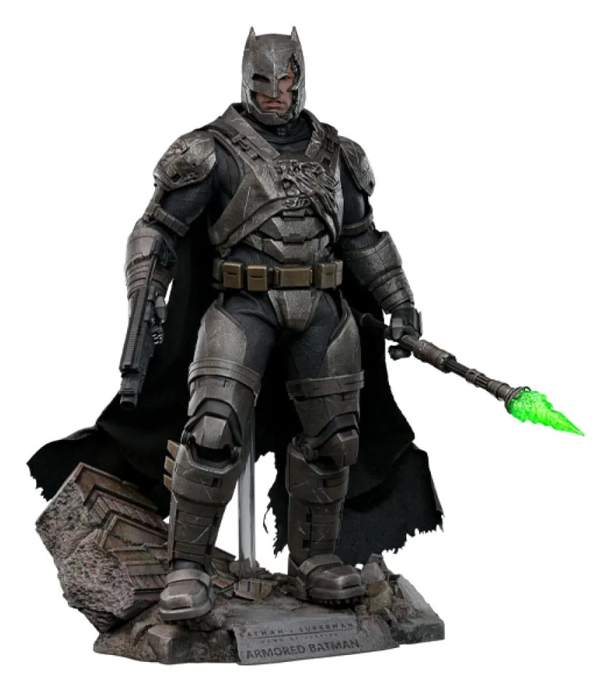Hot Toys Batman v Superman: Dawn of Justice Movie Masterpiece Armored Batman 2.0 (Deluxe Version) 1/6 Action Figure Movie Toy Rococo Sculpture