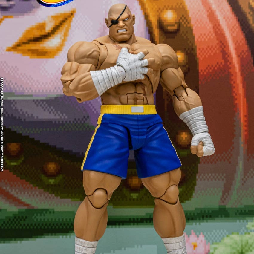 Storm Arena: Street Fighter Alpha 3 - Sagat 1/12 Scale Action Figure Gaming Sculpture Superhero Merchandise