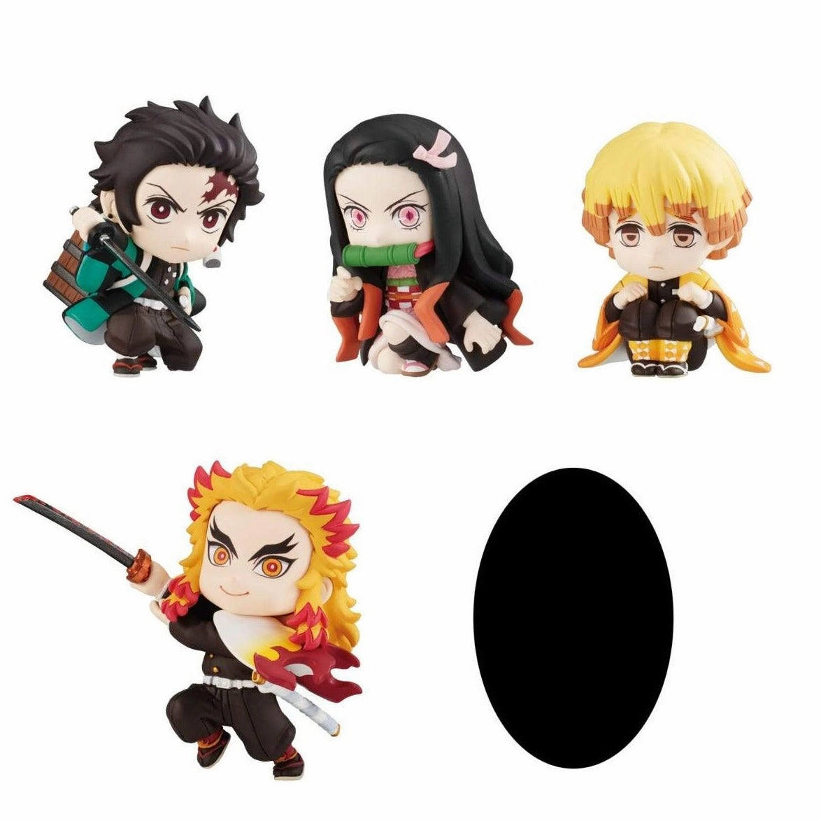 Chase Variant Demon Slayer: Kimetsu no Yaiba Adverge Motion 4 (SET of 5)