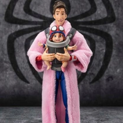 Peter B.Parker & Mayday Parker (Spider-Man: Across the Spider-Verse) S.H.Figuarts Deity Statue Superhero Art