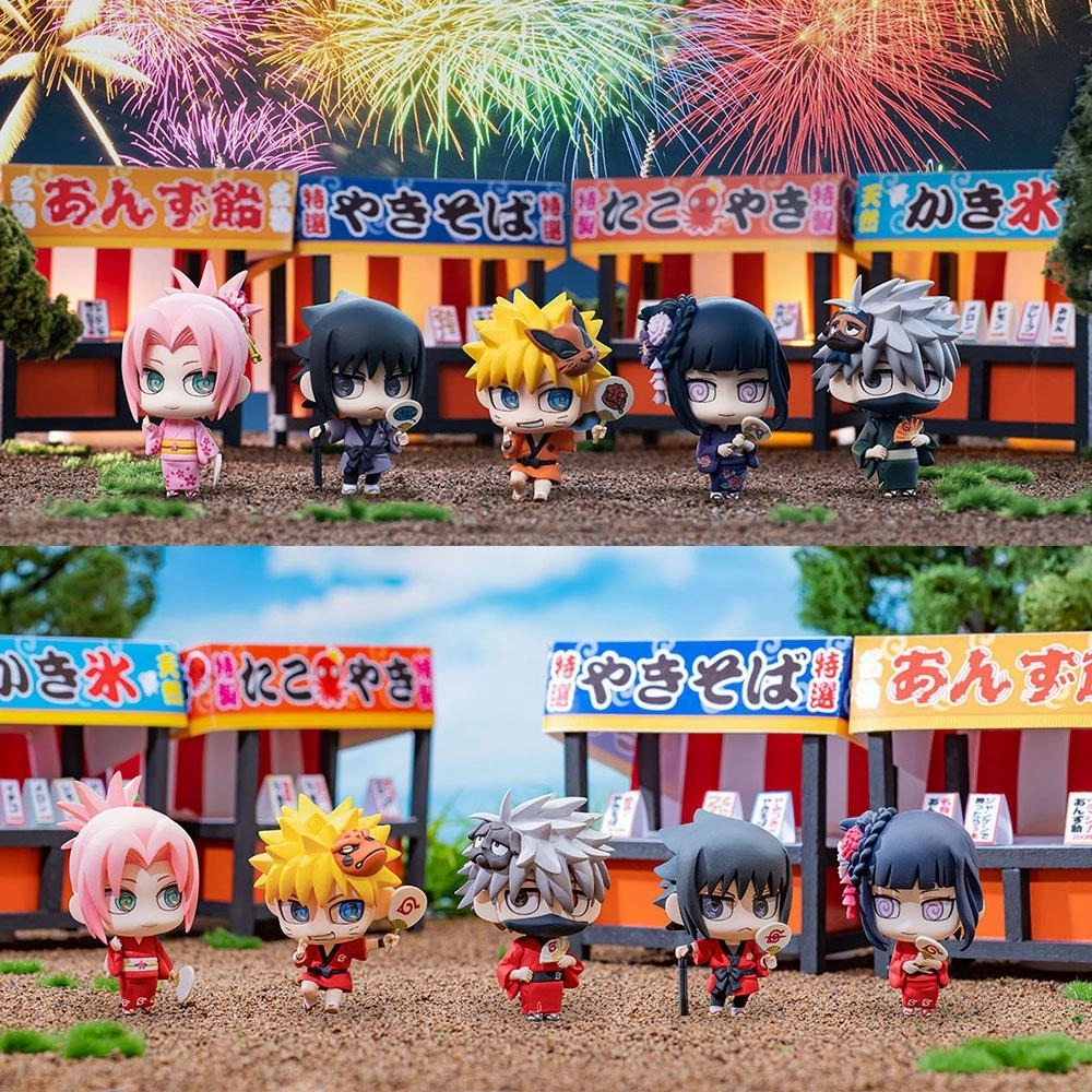 Classic Toy Limited Piece Petit Chara Land NARUTO 10th Anniversary Ver. BOX SET [with gift]